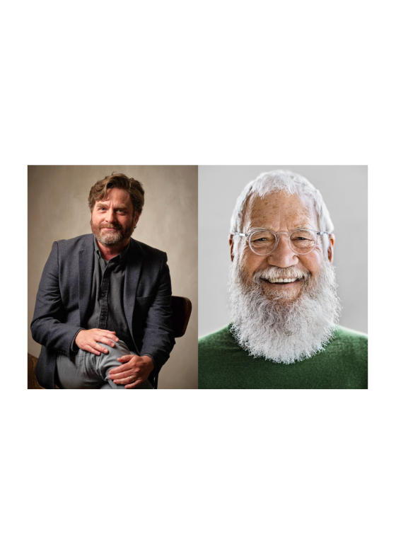 Comedy Icon David Letterman Joins the 10th Anniversary Lineup at Just For Laughs VANCOUVER with Special Guest Zach Galifianakis